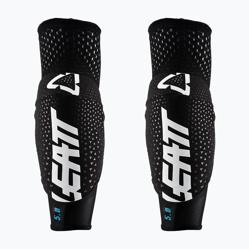 Ochraniacze rowerowe na łokcie dziecięce Leatt 3DF 5.0 Mini white/black