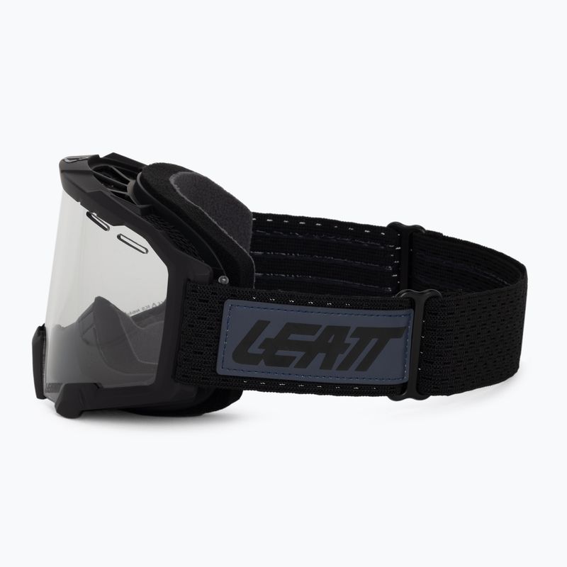 Gogle rowerowe Leatt Velocity 5.5 black/light grey 4