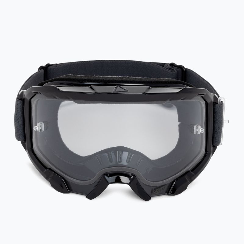 Gogle rowerowe Leatt Velocity 4.5 black/light grey 2
