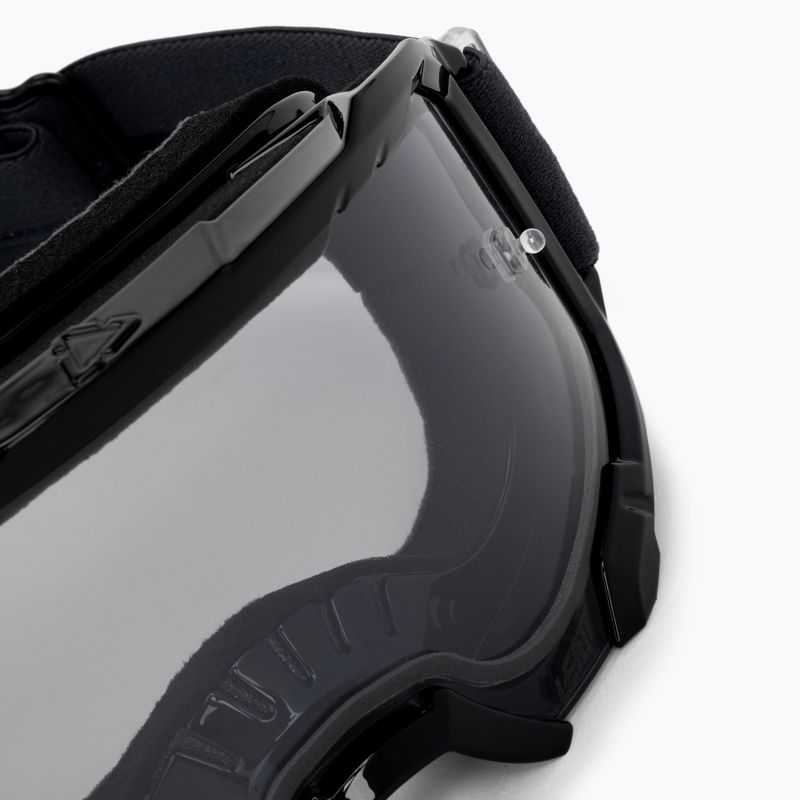 Gogle rowerowe Leatt Velocity 4.5 black/light grey 5