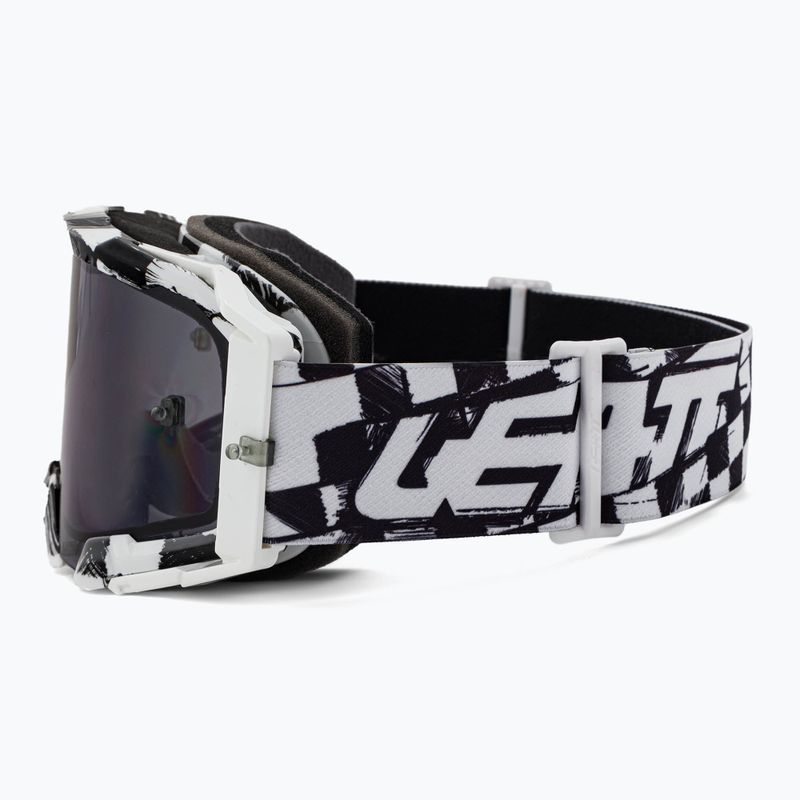 Gogle rowerowe Leatt Velocity 5.5 checker smoke 4