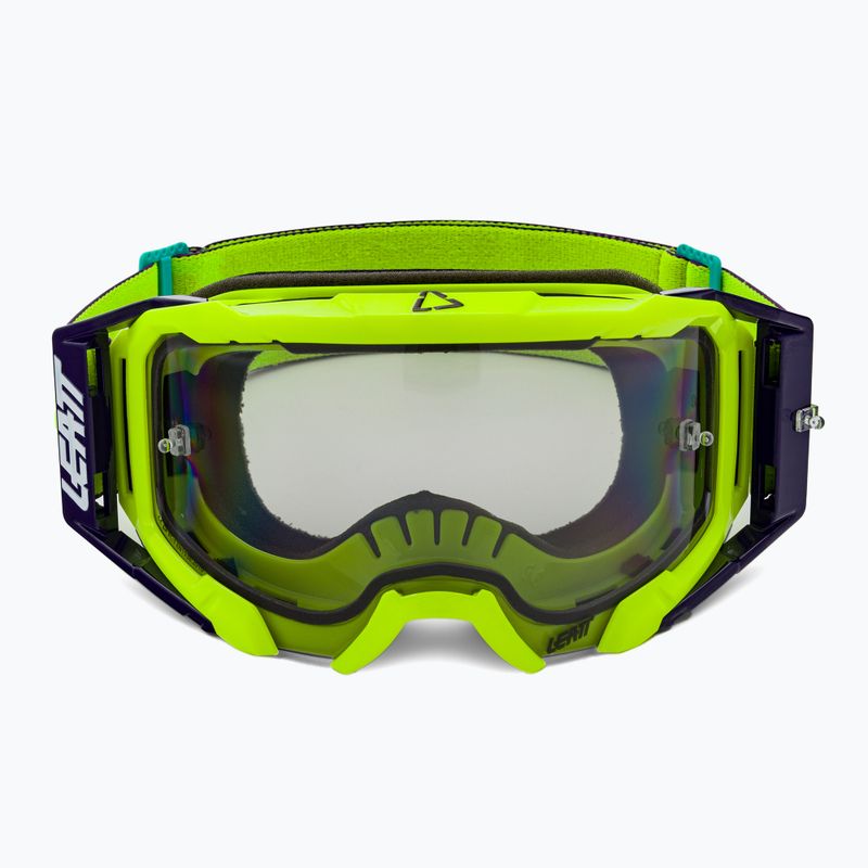 Gogle rowerowe Leatt Velocity 5.5 neone yellow/light grey 2