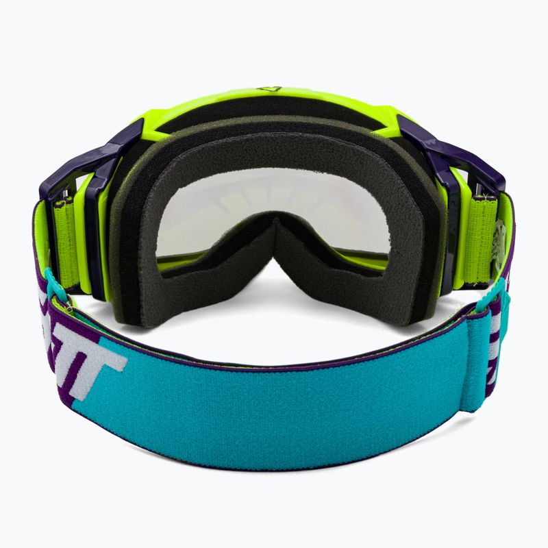 Gogle rowerowe Leatt Velocity 5.5 neone yellow/light grey 3