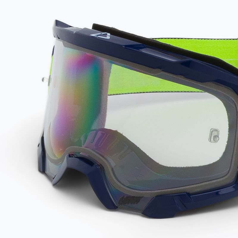 Gogle rowerowe Leatt Velocity 4.5 v22 blue clear 5