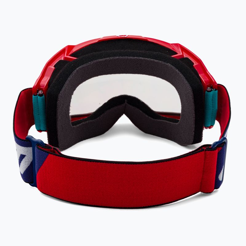 Gogle rowerowe Leatt Velocity 4.5 v22 red clear 3