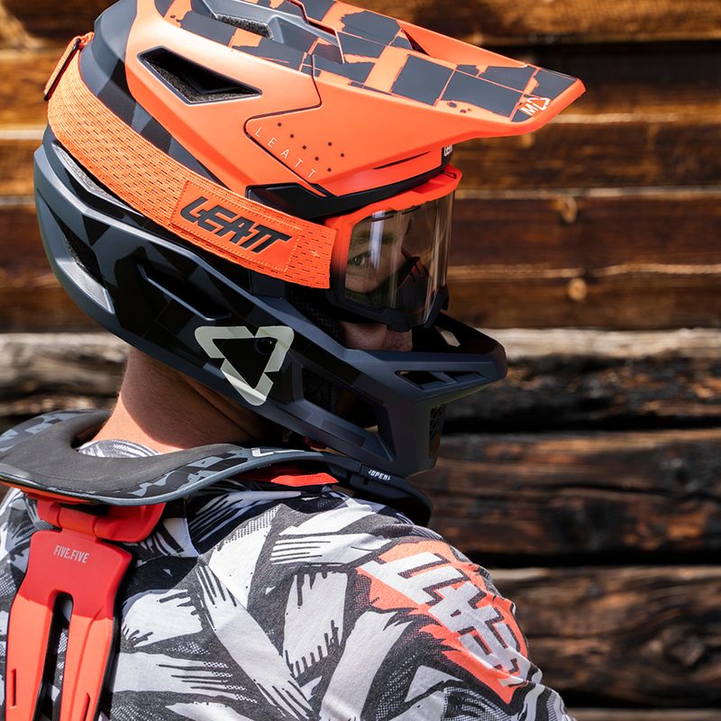 Kask rowerowy Leatt MTB Gravity 4.0 V22 coral 9
