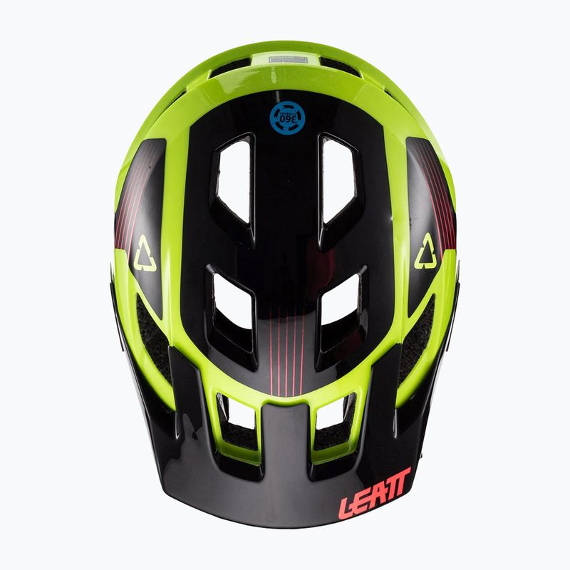 Kask rowerowy dziecięcy Leatt MTB AllMtn 1.0 V22 Jr lime 5