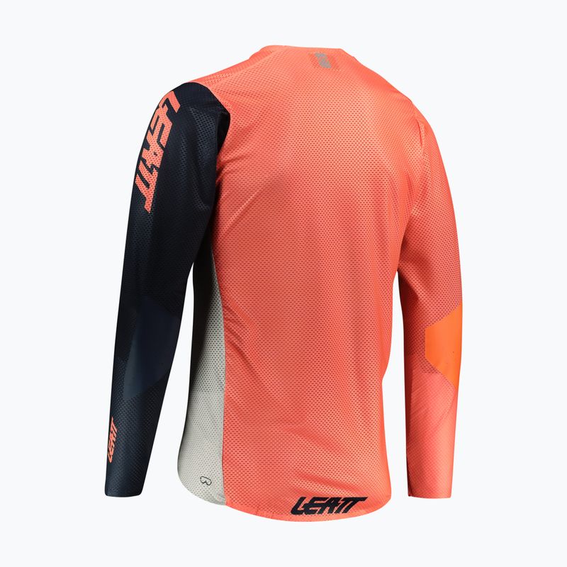 Longsleeve rowerowy męski Leatt MTB Gravity 4.0 coral 3