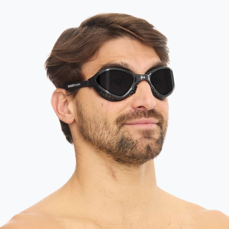 Okulary do pływania BuddySwim Ozean black/smoke 4