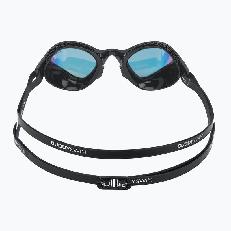 Okulary do pływania BuddySwim OzeanX Mirror black/orange 4