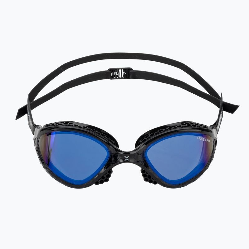 Okulary do pływania BuddySwim OzeanX Mirror black/blue 2