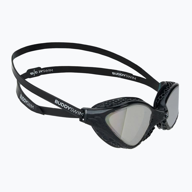 Okulary do pływania BuddySwim OzeanX Mirror black/silver