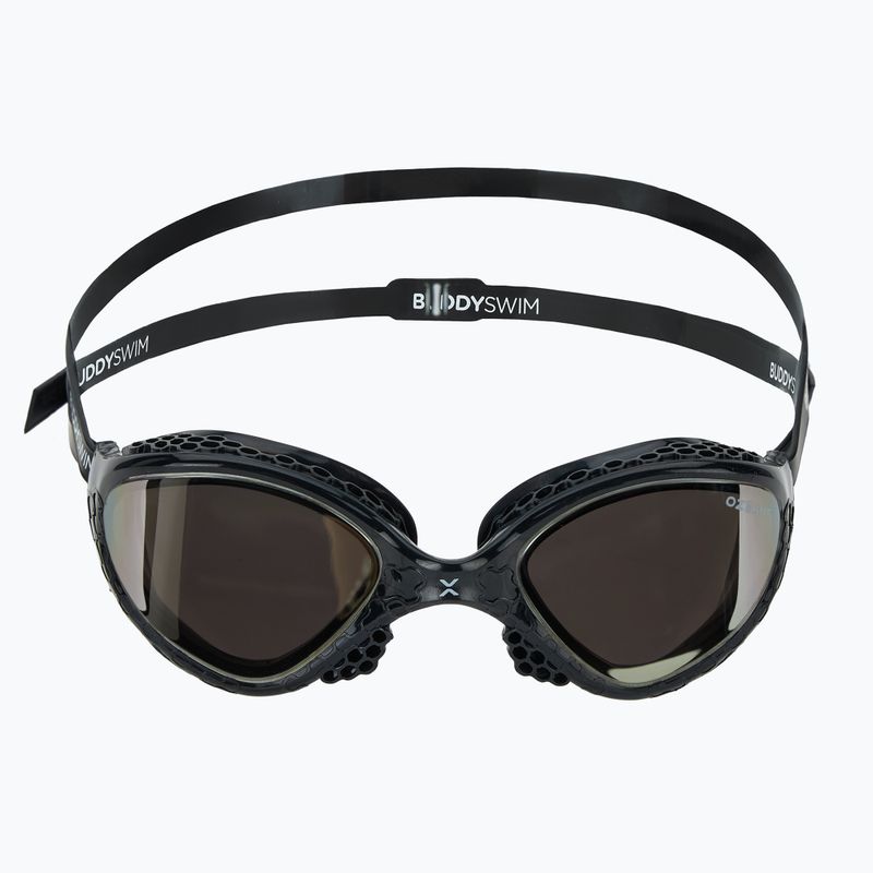 Okulary do pływania BuddySwim OzeanX Mirror black/silver 2