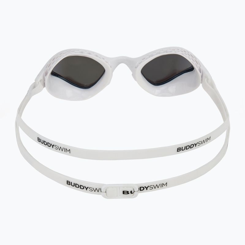 Okulary do pływania BuddySwim OzeanX Mirror white/silver 4