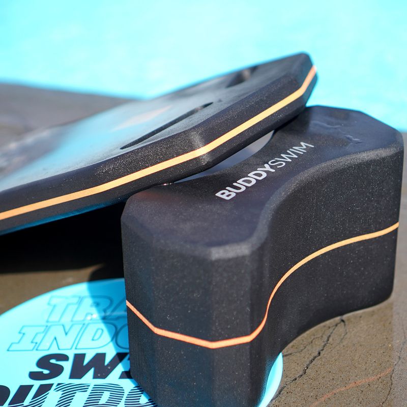 Deska do pływania BuddySwim Pull Buoy black/orange 5