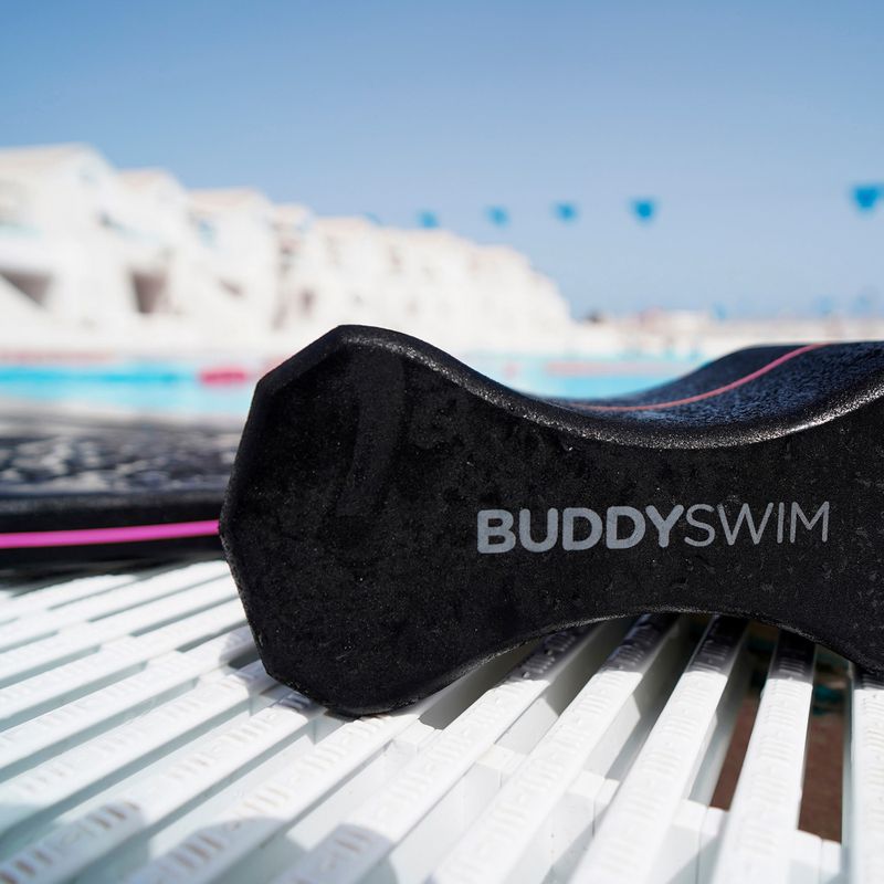 Deska do pływania BuddySwim Pull Buoy black/pink 6