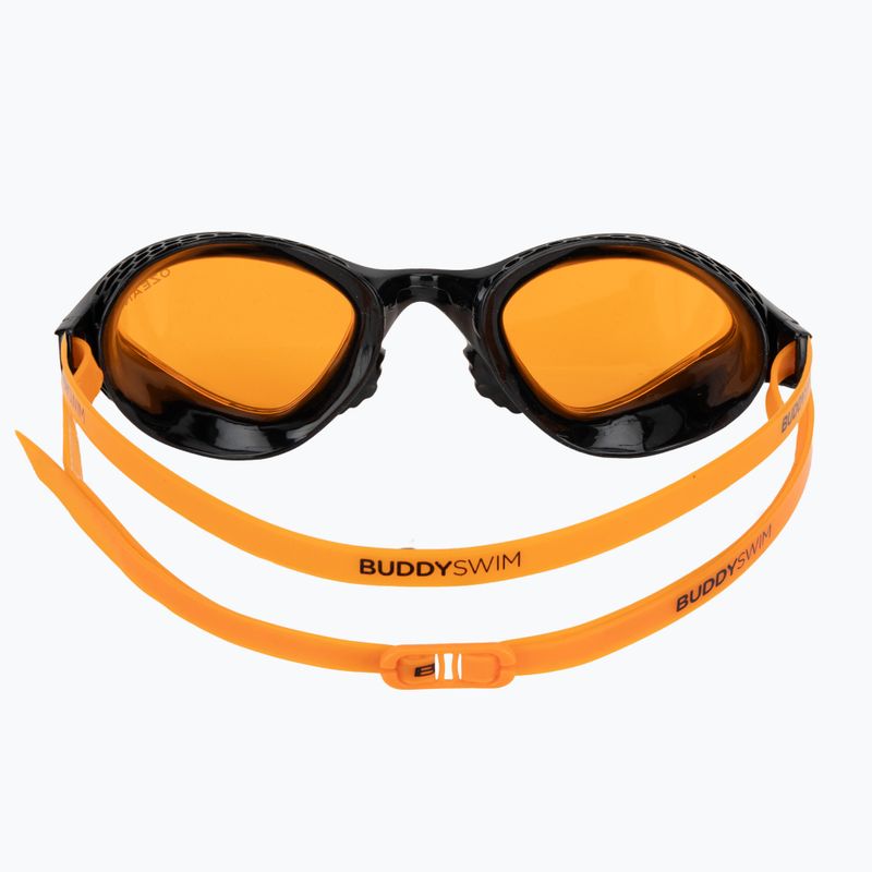 Okulary do pływania BuddySwim Ozean black/orange/ orange 4