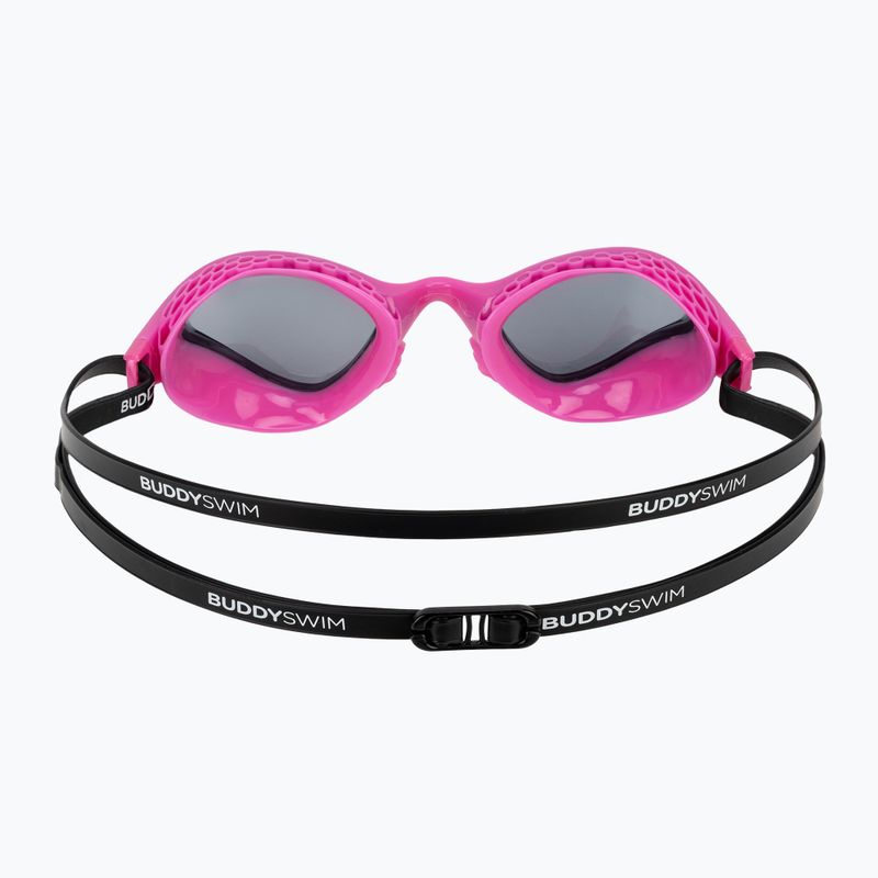 Okulary do pływania BuddySwim Ozean pink/black/ smoke 4