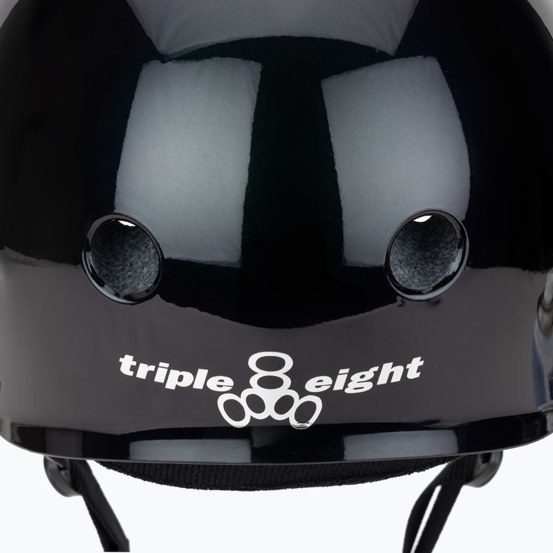 Kask Triple Eight Deep Cover Barbie Patin purple/green 8