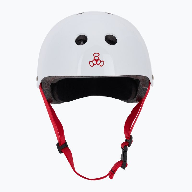 Kask dziecięcy Triple Eight Little Tricky Youth white 2