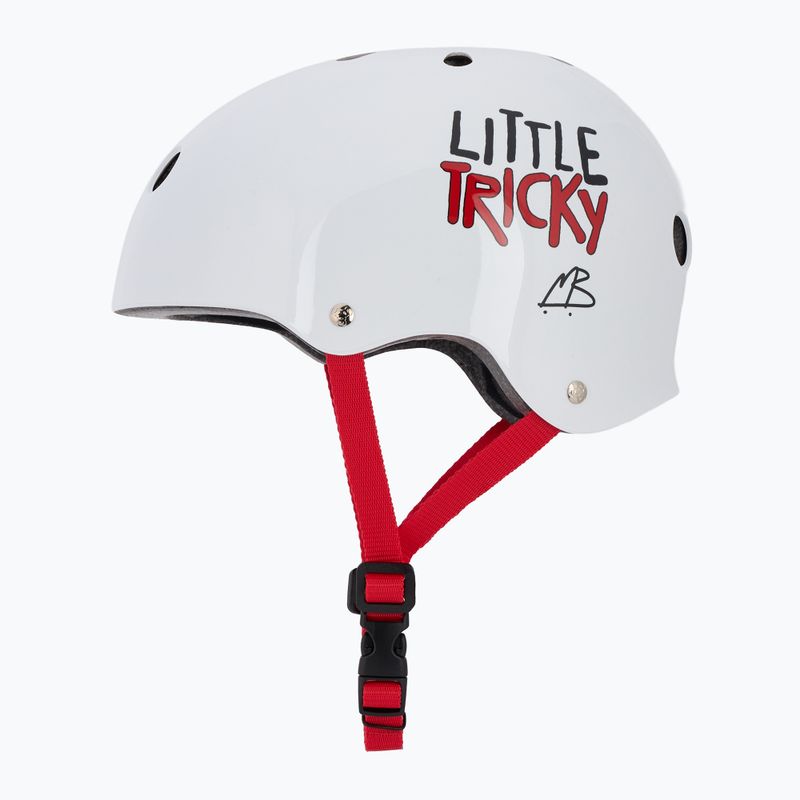 Kask dziecięcy Triple Eight Little Tricky Youth white 3