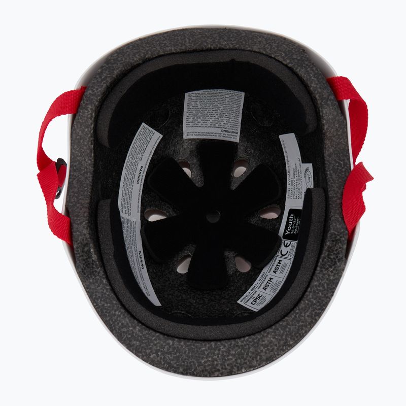 Kask dziecięcy Triple Eight Little Tricky Youth white 5