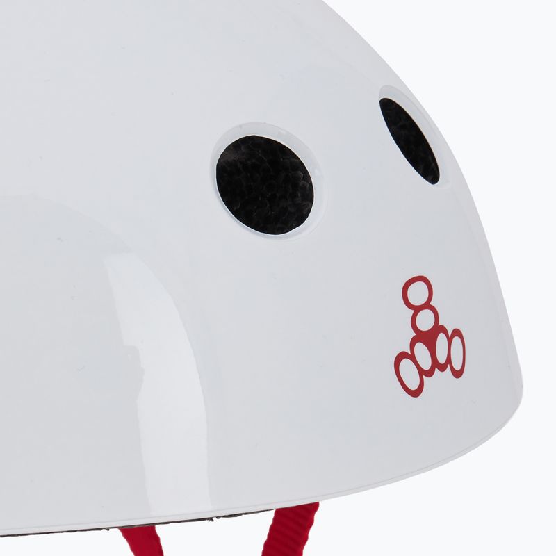 Kask dziecięcy Triple Eight Little Tricky Youth white 7