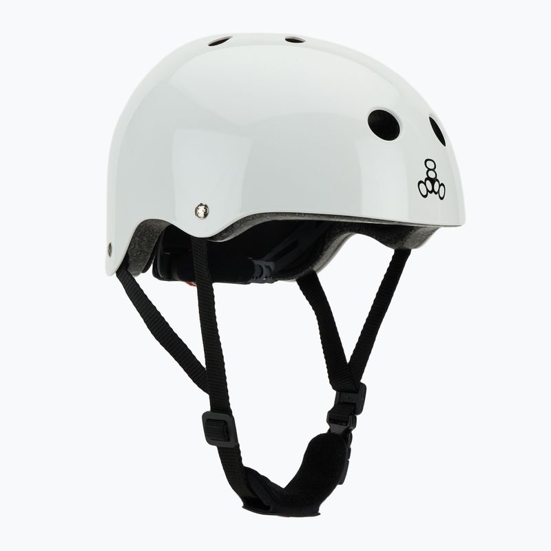 Kask dziecięcy Triple Eight Lil 8 Youth white glossy