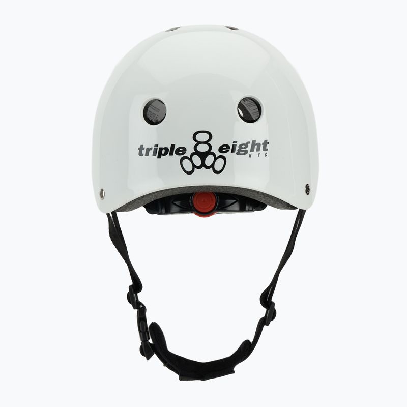 Kask dziecięcy Triple Eight Lil 8 Youth white glossy 4