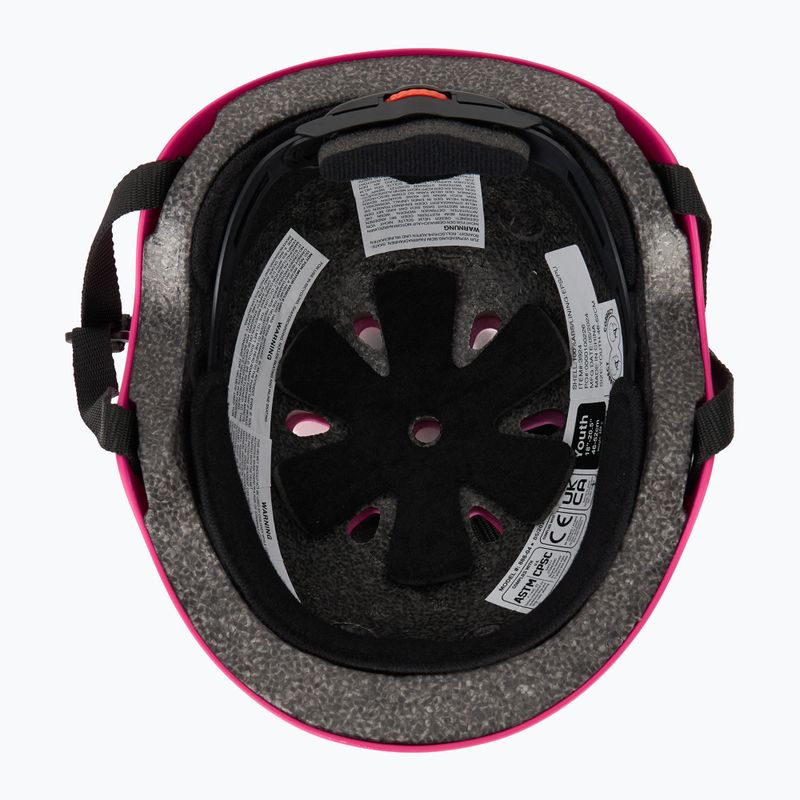 Kask dziecięcy Triple Eight Lil 8 Youth neon pink matte 5