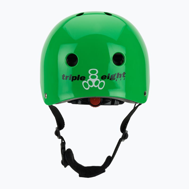 Kask dziecięcy Triple Eight Lil 8 Youth neon green glossy 4