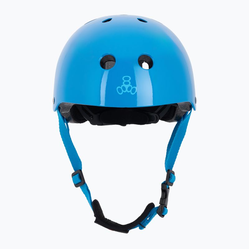 Kask dziecięcy Triple Eight Lil 8 Youth blue glossy 2
