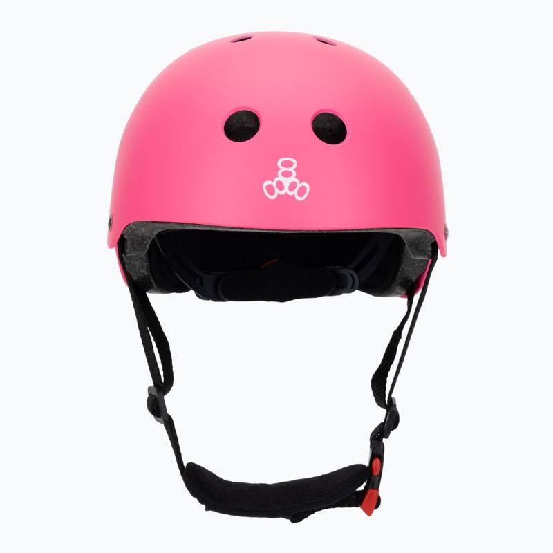 Kask dziecęcy Triple Eight Youth Lil 8 Staab neon pink 2