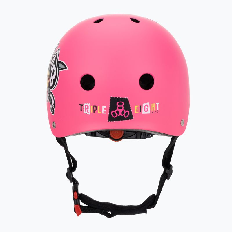 Kask dziecęcy Triple Eight Youth Lil 8 Staab neon pink 4