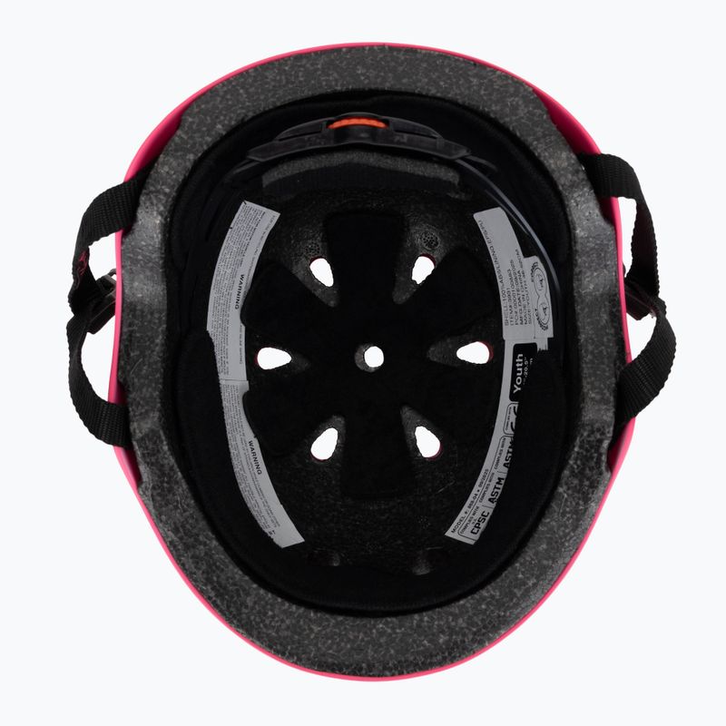 Kask dziecęcy Triple Eight Youth Lil 8 Staab neon pink 5