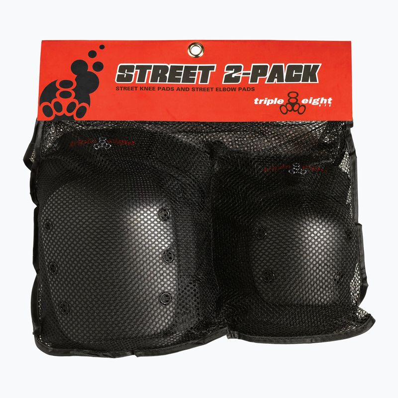 Zestaw ochraniaczy Triple Eight Street Knee&Elbow black 2