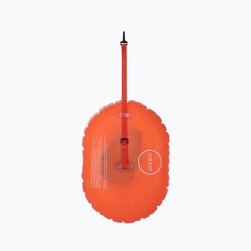 Bojka asekuracyjna ZONE3 Swim Safety Hydration Control orange 2