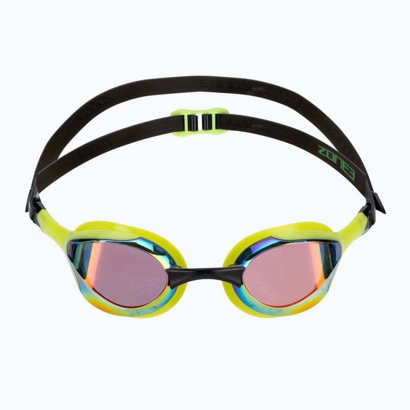 Okulary do pływania ZONE3 Volare Streamline Racing lime/black 2