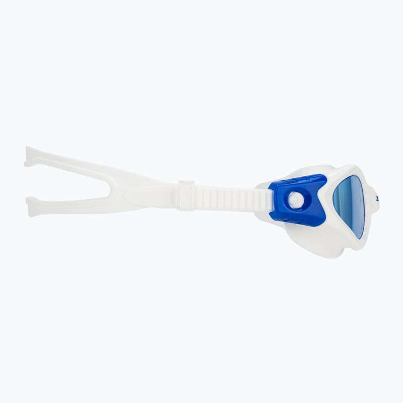 Okulary do pływania ZONE3 Apollo Swim white/blue/tinted blue 3