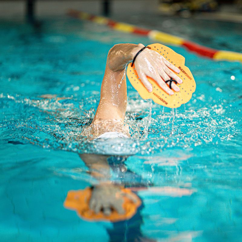 Wiosełka do pływania BuddySwim Power Paddle orange 3