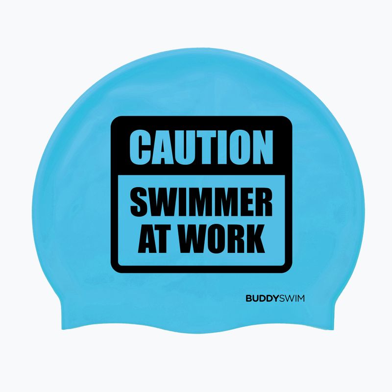 Czepek pływacki BuddySwim CSW Silicone blue