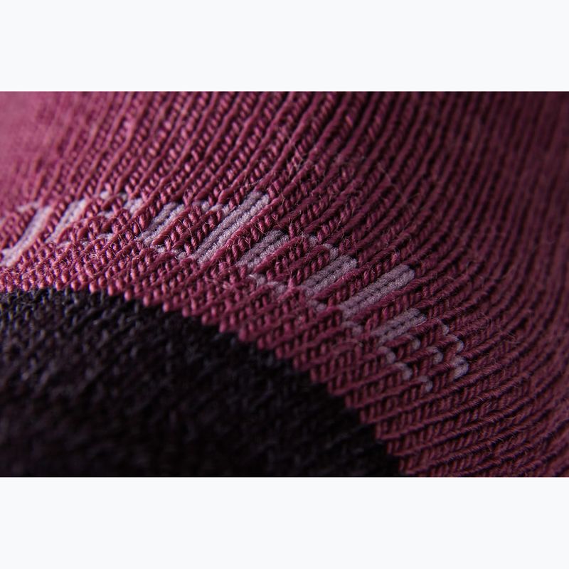 Skarpety damskie Bridgedale Heavyweight Performance Boot Original berry/plum 3