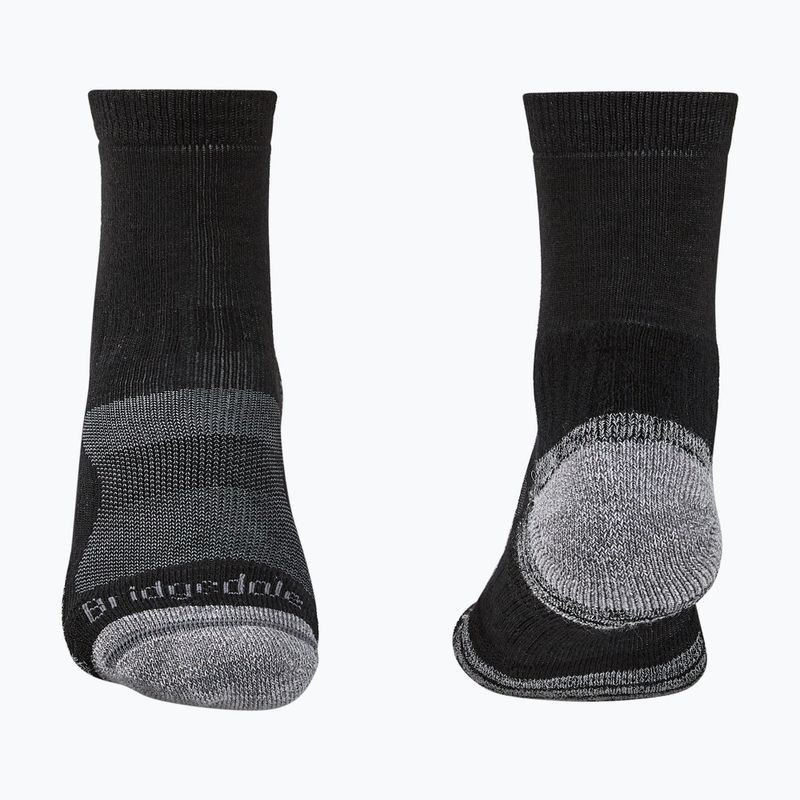 Skarpety męskie Bridgedale Lightweight Merino Performance 3/4 Crew Original black/silver 2