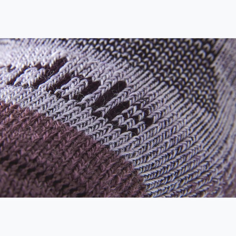 Skarpety damskie Bridgedale Lightweight Merino Performance 3/4 Crew Original heather/damson 3