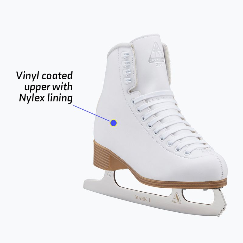 Łyżwy figurowe damskie Jackson Classic 200 Ultima Mark I Blade white 9