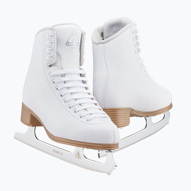 Łyżwy figurowe damskie Jackson Classic 500 Ultima Mark I Blade white 7