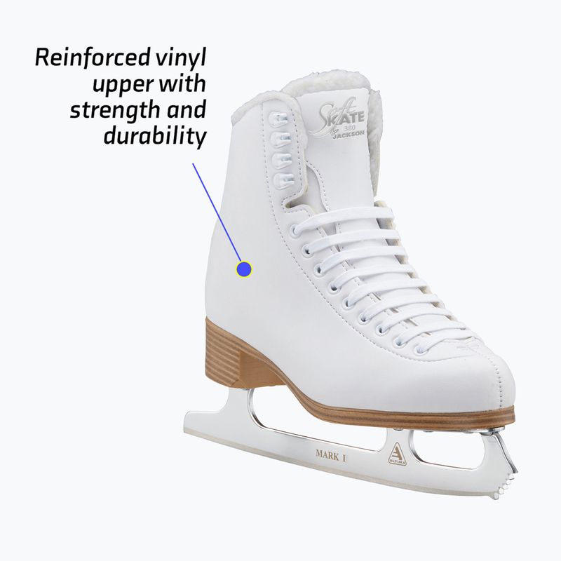Łyżwy figurowe damskie Jackson Classic 380 Ultima Mark I Blade white 10