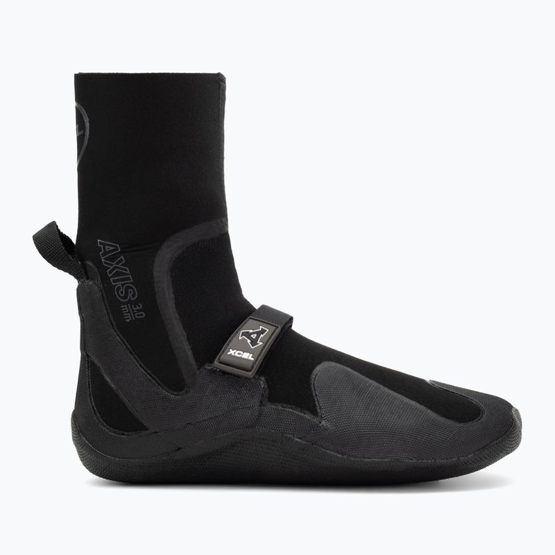 Buty neoprenowe Xcel Axis Round Toe 3 mm black 2