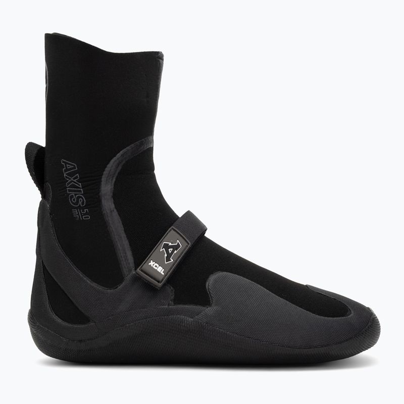 Buty neoprenowe Xcel Axis Round Toe 5 mm black 2