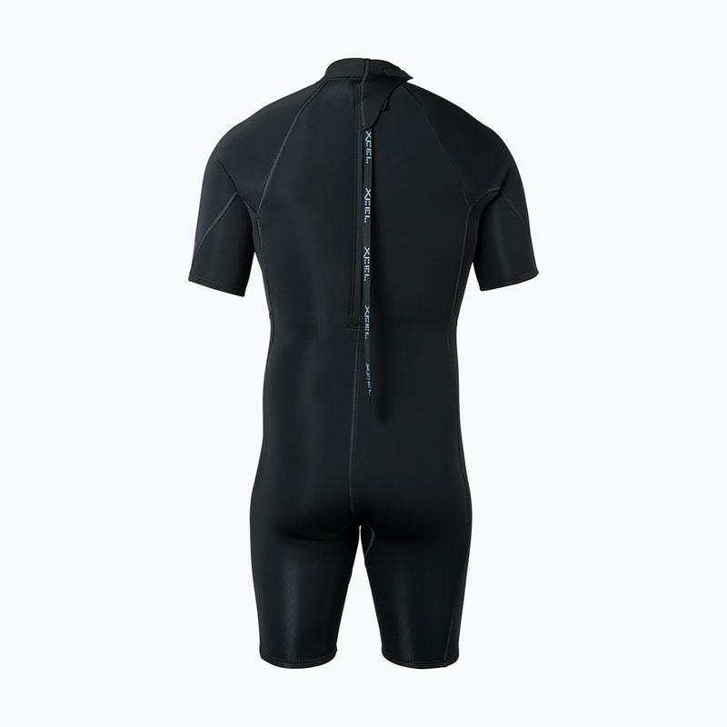 Pianka do pływania męska Xcel Axis Back Zip Spring 2 mm SS black 2